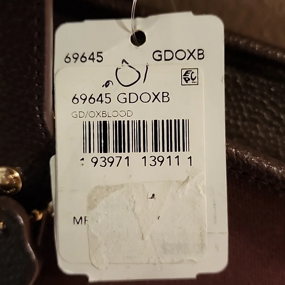 NWT Coach City Zip Tote Bag With Horse And Carriage